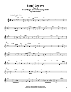 Bags' Groove von Miles Davis (Download) 