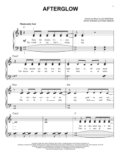 Afterglow von Ed Sheeran (Download) 