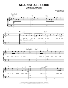 Against All Odds von Phil Collins (Download) 