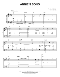 Annie's Song (Download) 