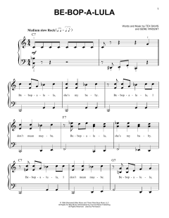 Be-Bop-A-Lula von Gene Vincent (Download) 