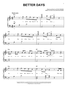 Better Days von OneRepublic (Download) 