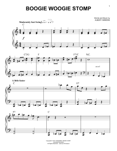 Boogie Woogie Stomp von Albert Ammons (Download) 
