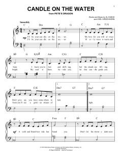 Candle On The Water von Helen Reddy (Download) 