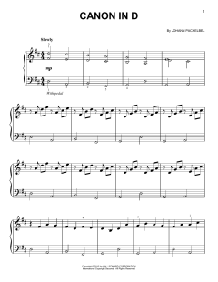Canon In D von Johann Pachelbel (Download) 