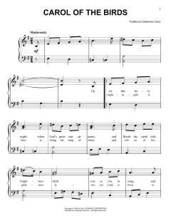 Carol Of The Birds (Download) 
