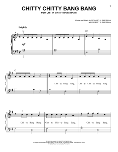 Chitty Chitty Bang Bang von Robert Bernard Sherman (Download) 