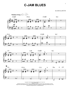 C-Jam Blues von Duke Ellington (Download) 