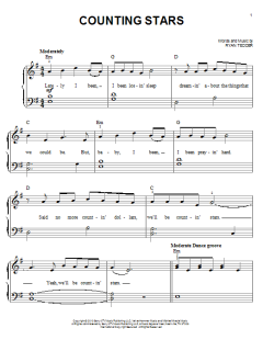 Counting Stars von OneRepublic (Download) 