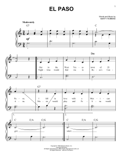 El Paso von Marty Robbins (Download) 