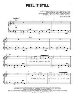 Feel It Still von Brian Holland (Download) 