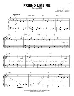 Friend Like Me von Alan Menken (Download) 