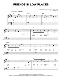 Friends In Low Places von Garth Brooks (Download) 