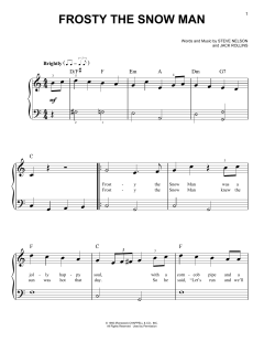 Frosty The Snow Man von Jack Rollins (Download) 