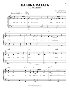 Hakuna Matata von Tim Rice (Download) 