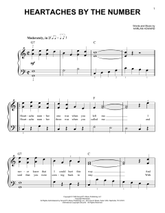 Heartaches By The Number von Ray Price (Download) 