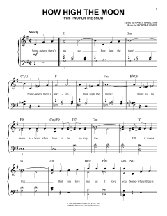 How High The Moon von Duke Ellington (Download) 