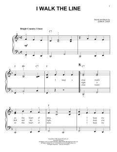 I Walk The Line von Johnny Cash (Download) 