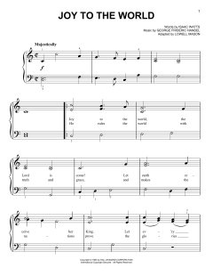 Joy To The World von Isaac Watts (Download) 