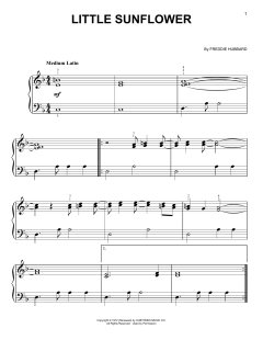 Little Sunflower von Freddie Hubbard (Download) 
