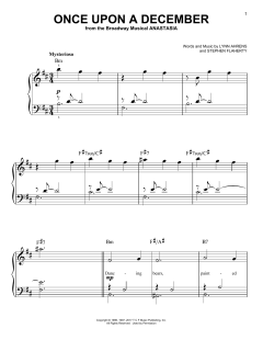 Once Upon A December von Lynn Ahrens (Download) 