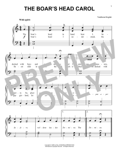 The Boar's Head Carol (Download) 