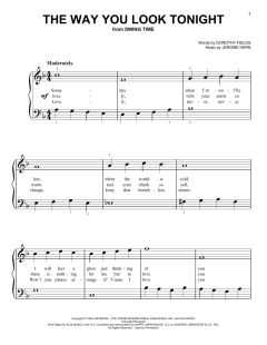 The Way You Look Tonight von Jerome Kern (Download) 