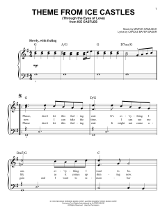 Theme From Ice Castles von Carole Bayer-Sager (Download) 