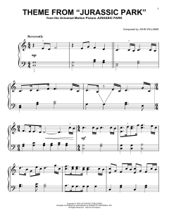Theme From Jurassic Park von John Williams (Download) 