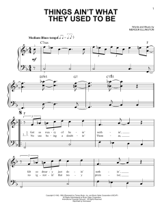 Things Ain't What They Used To Be von Duke Ellington (Download) 