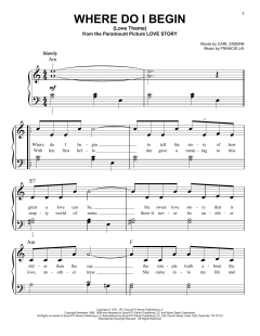 Where Do I Begin von Andy Williams (Download) 