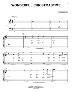 Wonderful Christmastime von Paul McCartney (Download) 