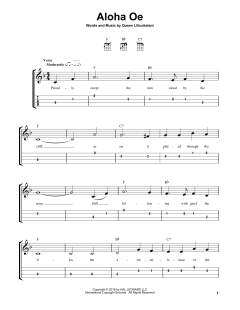 Aloha Oe von Queen Liliuokalani (Download) 