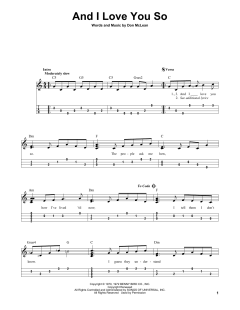 And I Love You So von Don McLean (Download) 