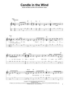 Candle In The Wind von Elton John (Download) 