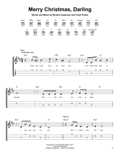 Merry Christmas, Darling von The Carpenters (Download) 
