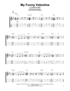My Funny Valentine von Richard Rodgers (Download) 
