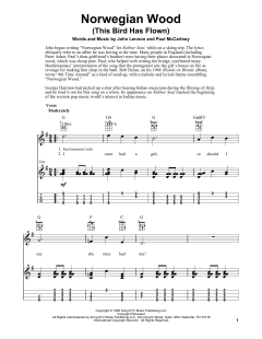 Norwegian Wood von The Beatles (Download) 