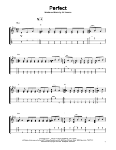 Perfect von Ed Sheeran (Download) 