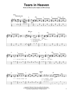 Tears In Heaven von Eric Clapton (Download) 