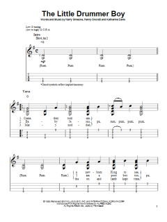 The Little Drummer Boy von Katherine Kennicott Davis (Download) 