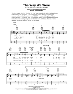 The Way We Were von Barbra Streisand (Download) 
