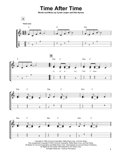 Time After Time von Cyndi Lauper (Download) 