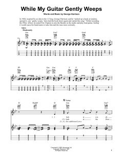 While My Guitar Gently Weeps von The Beatles (Download) 