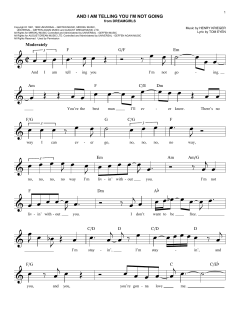 And I Am Telling You I'm Not Going von Jennifer Hudson (Download) 