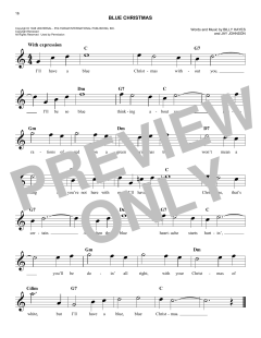 Blue Christmas von Elvis Presley (Download) 