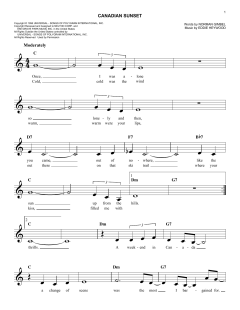 Canadian Sunset von Andy Williams (Download) 