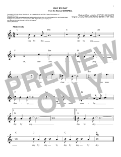 Day By Day von Stephen Schwartz (Download) 