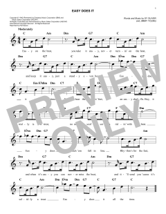 Easy Does It von Sy Oliver (Download) 
