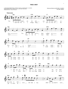 Find A Way von Amy Grant (Download) 